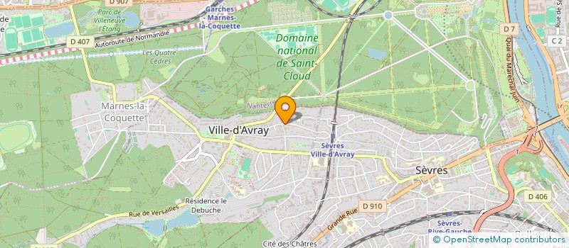 localisation de l'entreprise BARBE à VILLE-D'AVRAY