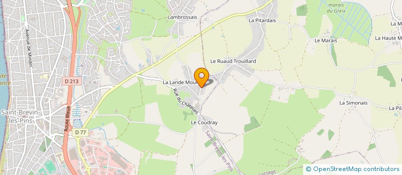 localisation de l'entreprise BARBE à SAINT-BREVIN-LES-PINS