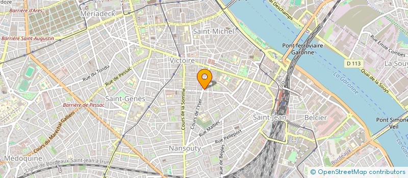 localisation de l'entreprise BARBE FARES  BORDEAUX