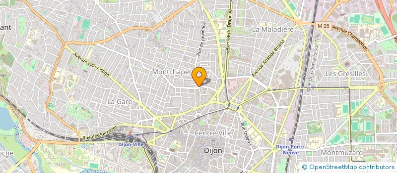 localisation de l'entreprise BARBE JOUVENCE à DIJON