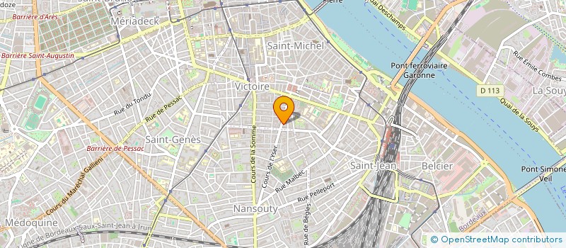 localisation de l'entreprise BARBE'RIF  BORDEAUX