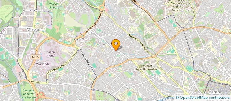 localisation de l'entreprise BARBE SHOP à MONTPELLIER