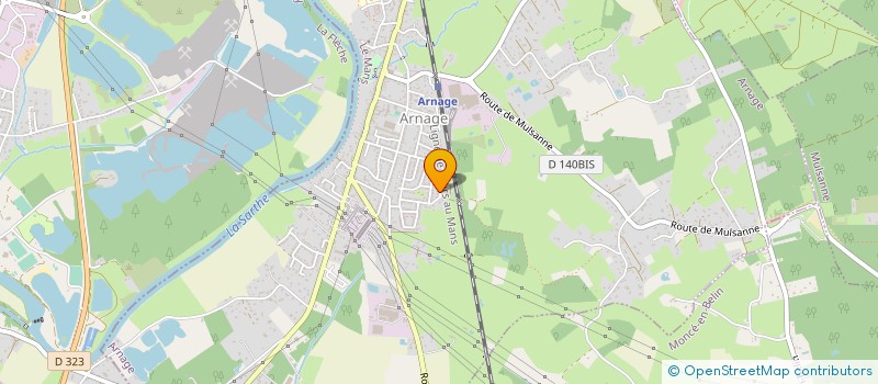 localisation de l'entreprise BARBEAU  MONCE EN BELIN