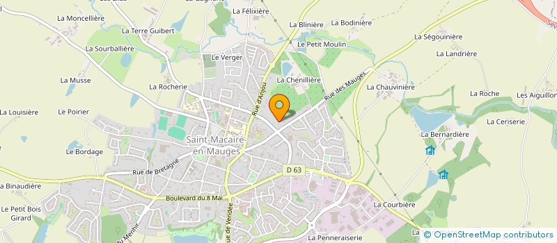 localisation de l'entreprise BARBEAU FRANCE à SEVREMOINE