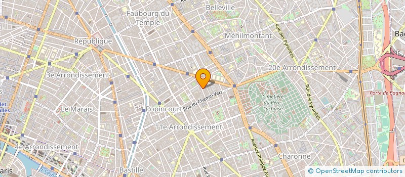 localisation de l'entreprise BARBECUE FILMS  PARIS