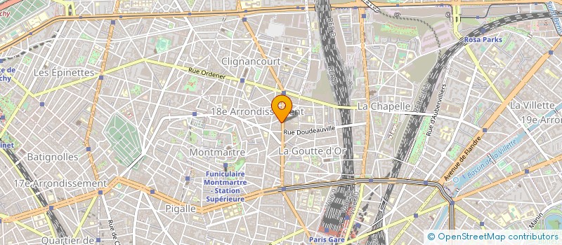 localisation de l'entreprise BARBEDIS  PARIS