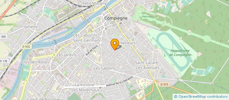 localisation de l'entreprise BARBELET-CZERW ELECTRICITE  COMPIEGNE
