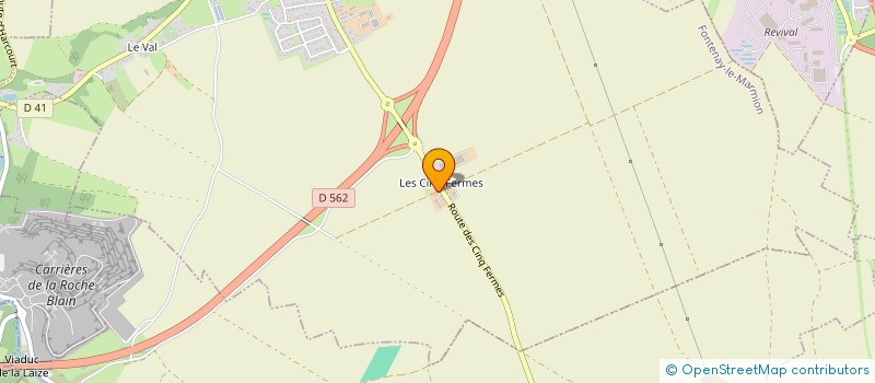 localisation de l'entreprise BARBENCHON OLIVIER EURL  FONTENAY-LE-MARMION