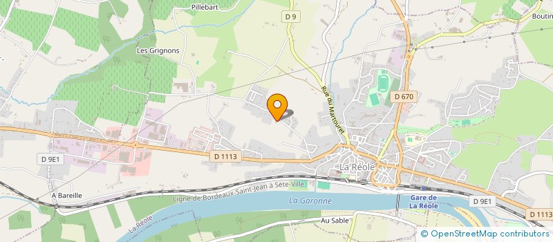 localisation de l'entreprise BARBENEGRE  MONGAUZY