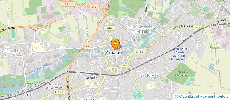 localisation de l'entreprise BARBER 66 à ARPAJON