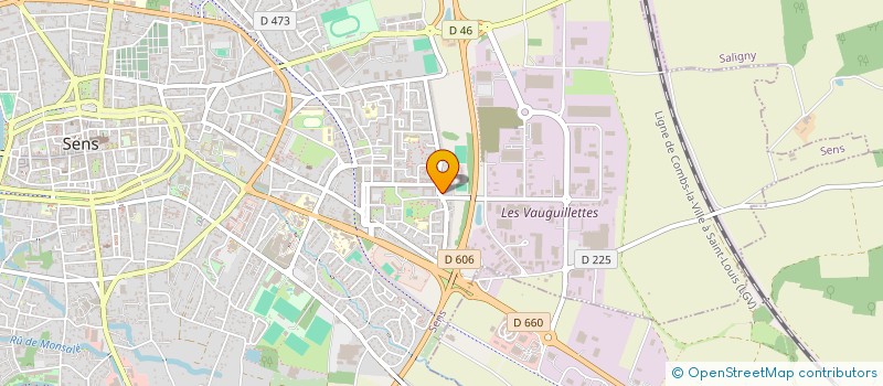 localisation de l'entreprise BARBER 71  CHALON-SUR-SAONE