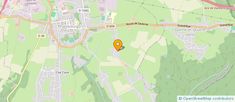 localisation de l'entreprise BARBER  PHALSBOURG