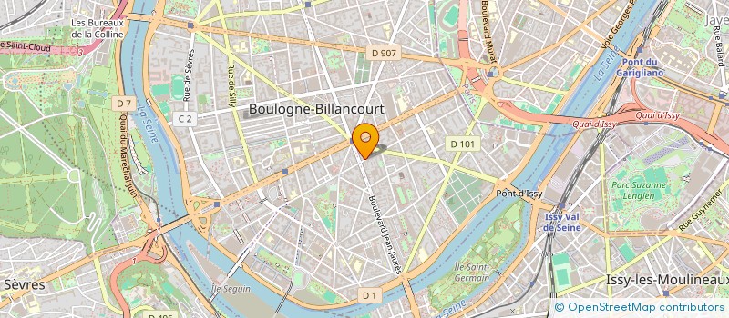 localisation de l'entreprise BARBER AND à BOULOGNE-BILLANCOURT