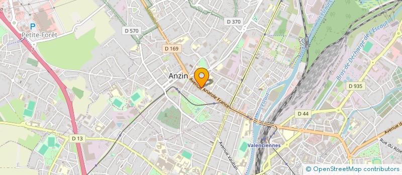 localisation de l'entreprise BARBER BANDIDO  ANZIN