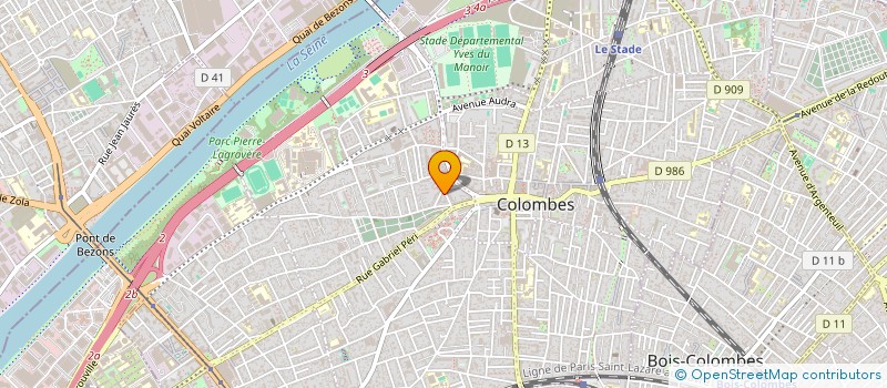 localisation de l'entreprise BARBER BOU COLOMBES à COLOMBES