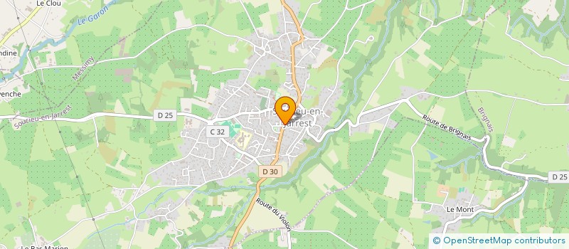 localisation de l'entreprise BARBER BOY  SOUCIEU-EN-JARREST