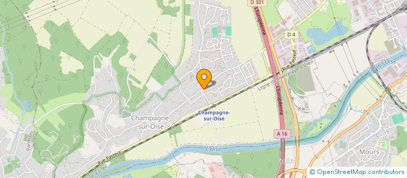 localisation de l'entreprise BARBER BROSSE  CHAMPAGNE-SUR-OISE