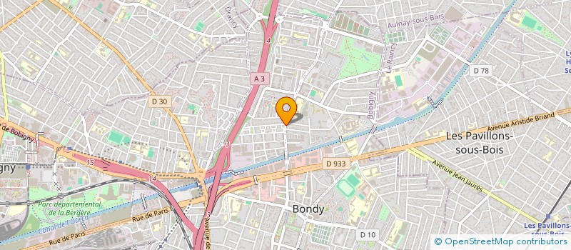 localisation de l'entreprise BARBER BY BONDY  BONDY