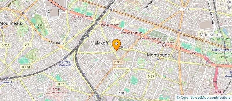 localisation de l'entreprise BARBER BY LACRIM MALAKOFF  MALAKOFF