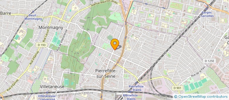 localisation de l'entreprise BARBER BY NAKOS à PIERREFITTE-SUR-SEINE