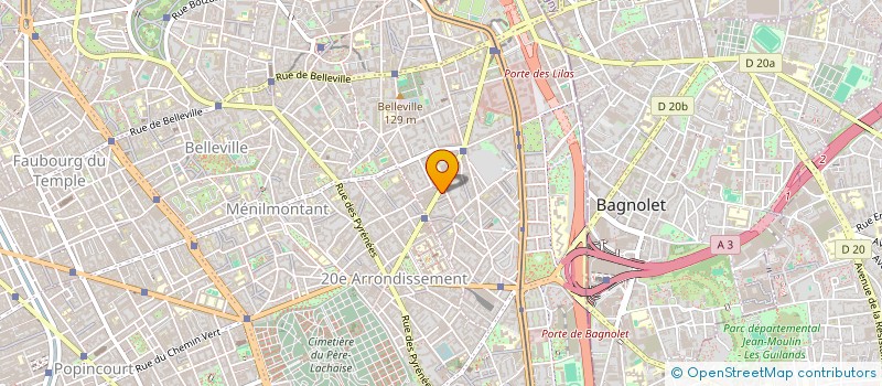 localisation de l'entreprise BARBER CHEZ OUSS  PARIS