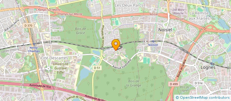 localisation de l'entreprise BARBER CITY 77  CHAMPS-SUR-MARNE