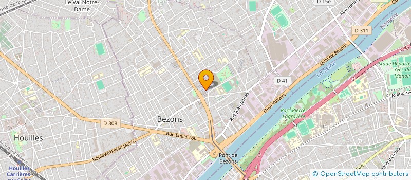 localisation de l'entreprise BARBER CUT BEZONS à BEZONS