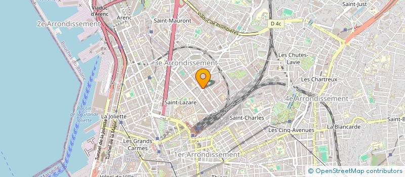 localisation de l'entreprise BARBER DIASS  MARSEILLE