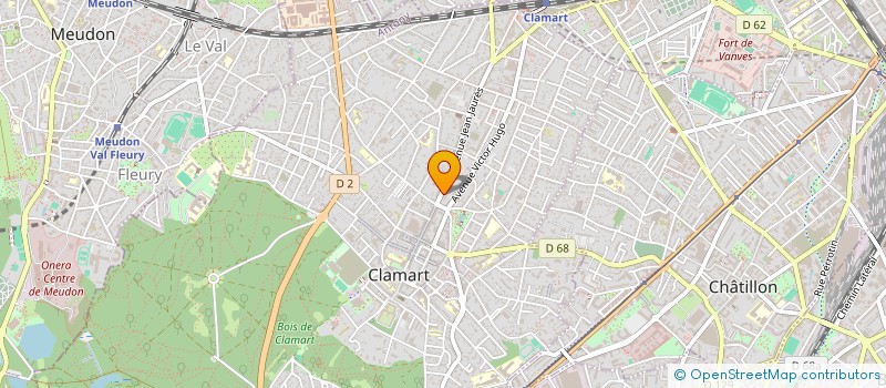 localisation de l'entreprise BARBER DJAMEL à CLAMART
