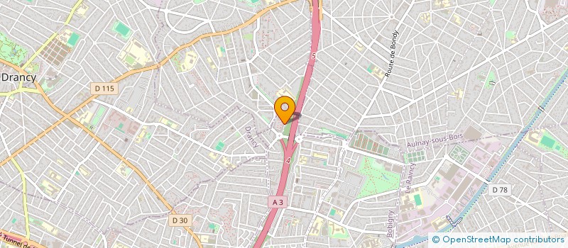 localisation de l'entreprise BARBER DU VERGER  BONDY