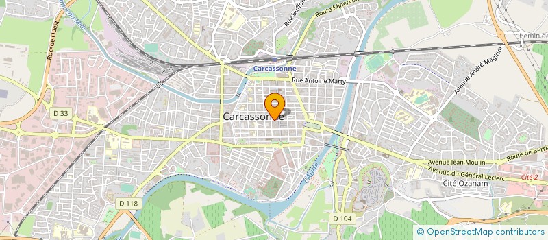 localisation de l'entreprise BARBER FARES à CARCASSONNE