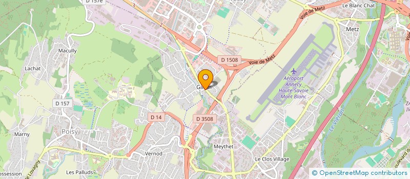 localisation de l'entreprise BARBER FIRDAOUS 2  SILLINGY