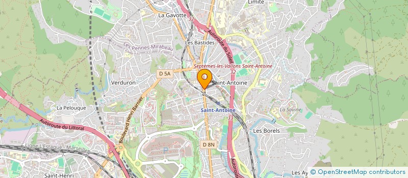 localisation de l'entreprise BARBER GAME à MARSEILLE