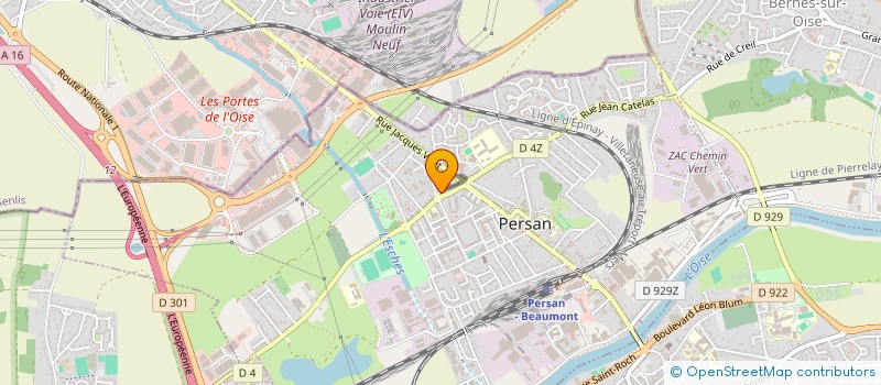 localisation de l'entreprise BARBER HOME  PERSAN