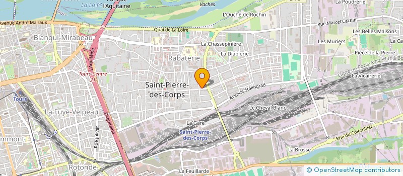 localisation de l'entreprise BARBER HOUSE  SAINT-PIERRE-DES-CORPS