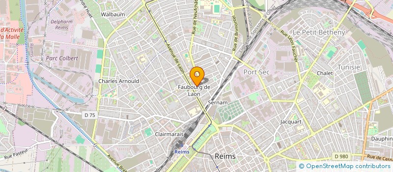 localisation de l'entreprise BARBER IHA  REIMS