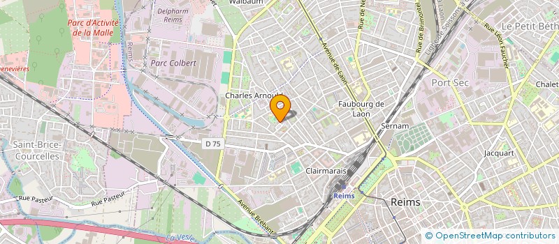 localisation de l'entreprise BARBER KINGDOM  REIMS