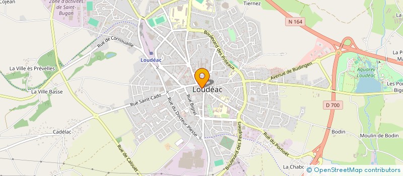 localisation de l'entreprise BARBER LANGUEUX à LOUDEAC