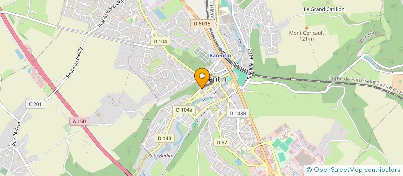 localisation de l'entreprise BARBER MOOD  BARENTIN