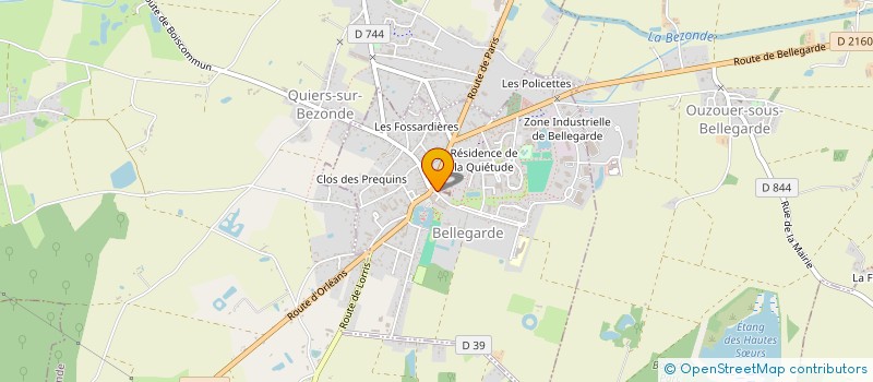 localisation de l'entreprise BARBER ONE à BELLEGARDE