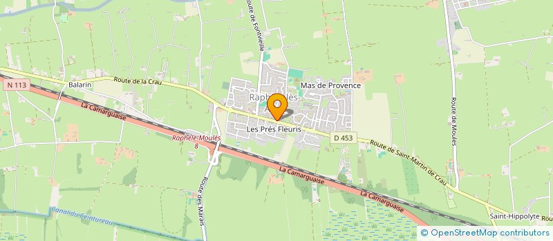 localisation de l'entreprise BARBER ONE  ARLES