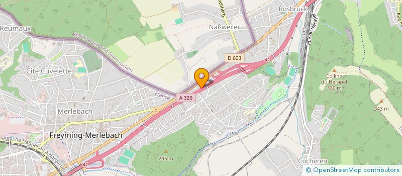 localisation de l'entreprise BARBER'OS BARBER COMPAGNY  COCHEREN