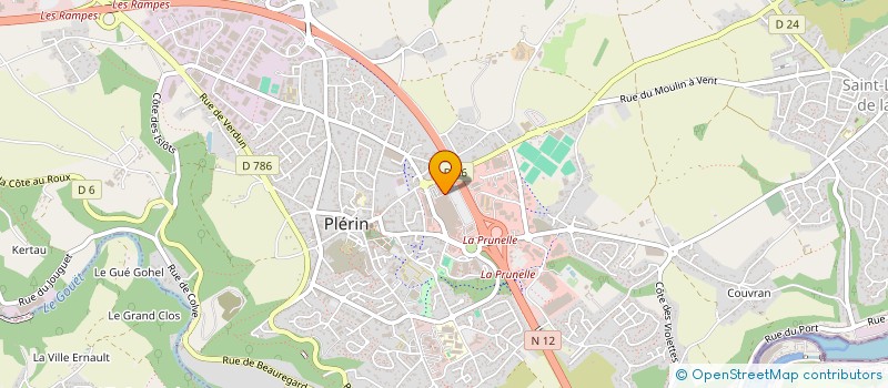 localisation de l'entreprise BARBER PLERIN à PLERIN