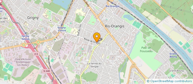 localisation de l'entreprise BARBER RIS à RIS-ORANGIS