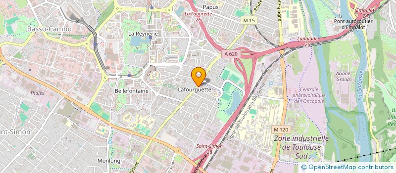 localisation de l'entreprise BARBER'S 31 à TOULOUSE