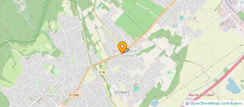 localisation de l'entreprise BARBER'S  SAINT-NAZAIRE-LES-EYMES