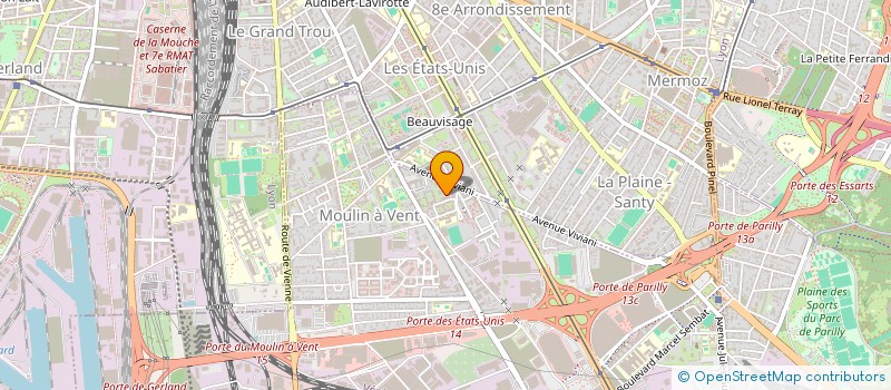 localisation de l'entreprise BARBER'S CITY  VENISSIEUX