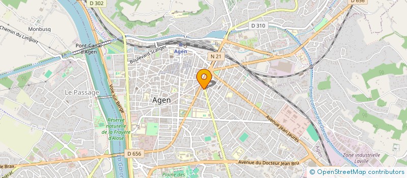 localisation de l'entreprise BARBER SAFWAN  AGEN