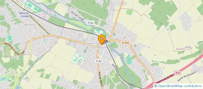 localisation de l'entreprise BARBER SAINT GERMAIN  SAINT-GERMAIN-SUR-MORIN