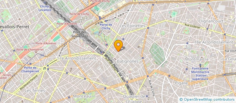 localisation de l'entreprise BARBER SHOP 17  PARIS